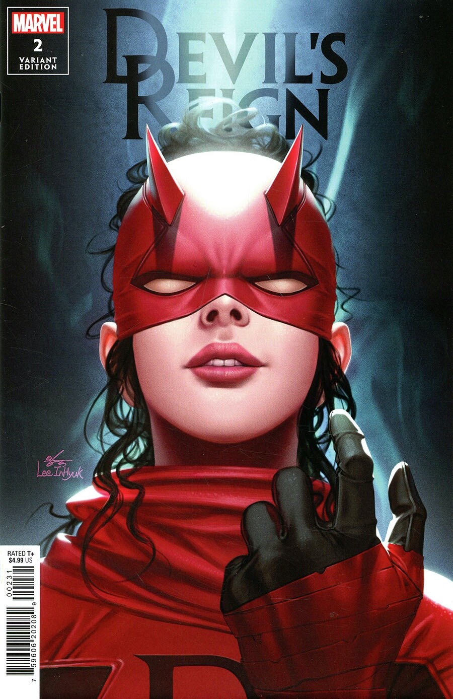 DEVIL'S REIGN #2 INHYUK LEE VARIANT Daredevil & Elektra