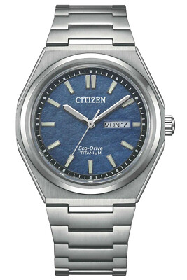 Citizen Silver Mens Analogue Watch  AW0130-85L