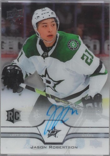 2020-21 Upper Deck Clear Cut - Jason Robertson #CC-JR