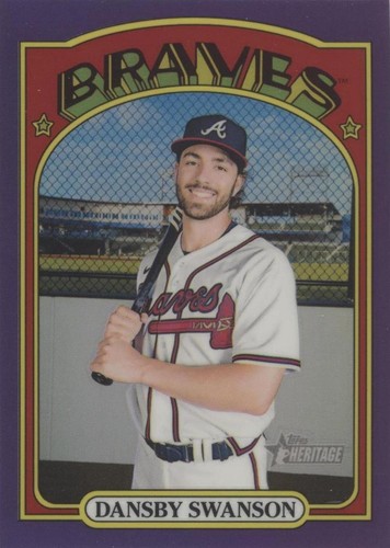 2021 Topps Heritage - Dansby Swanson #433