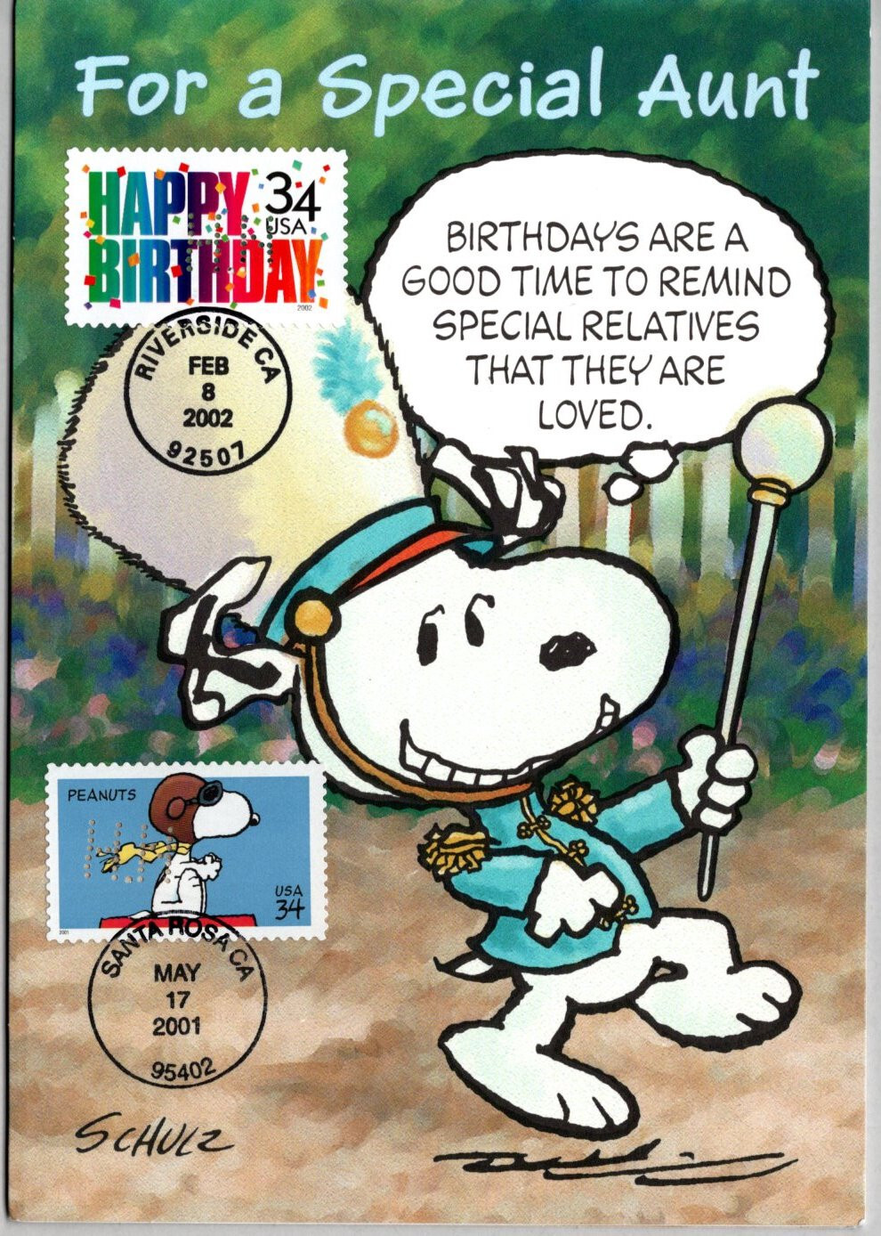 3507 PEANUTS CARTOON CHARACTER SNOOPY NAKANO PERFINS HAPPY