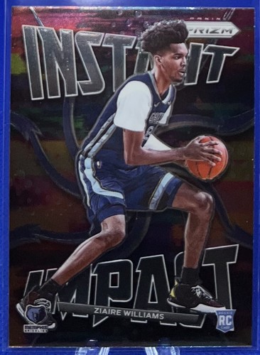 2021-22 Panini Prizm ZIAIRE WILLIAMS Instant Impact Rookie 2021-22 Panini Prizm ZIAIRE WILLIAMS Instant Impact Rookie