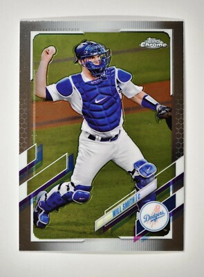 2021 Topps Chrome Base #30 Will Smith - Los Angeles Dodgers