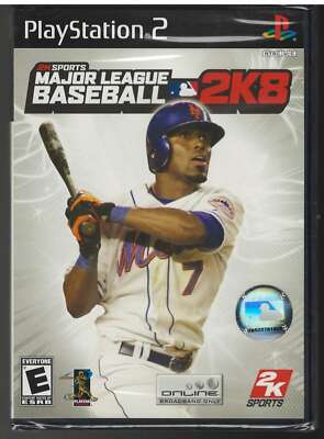 Major League Baseball 2K8 PS2 (Brand New Factory Sealed US Version) Playstation