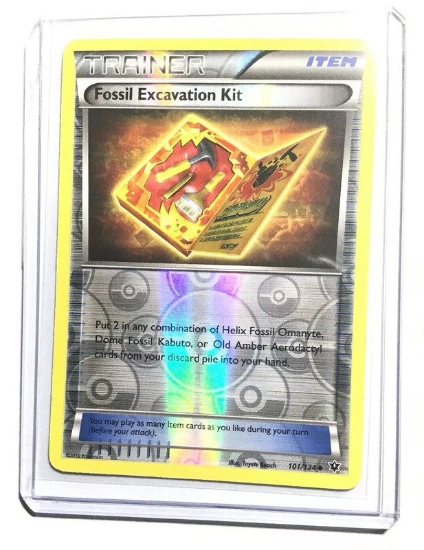 Fossil Excavation Kit Pokemon Cards Find Pokemon Card Pictures With