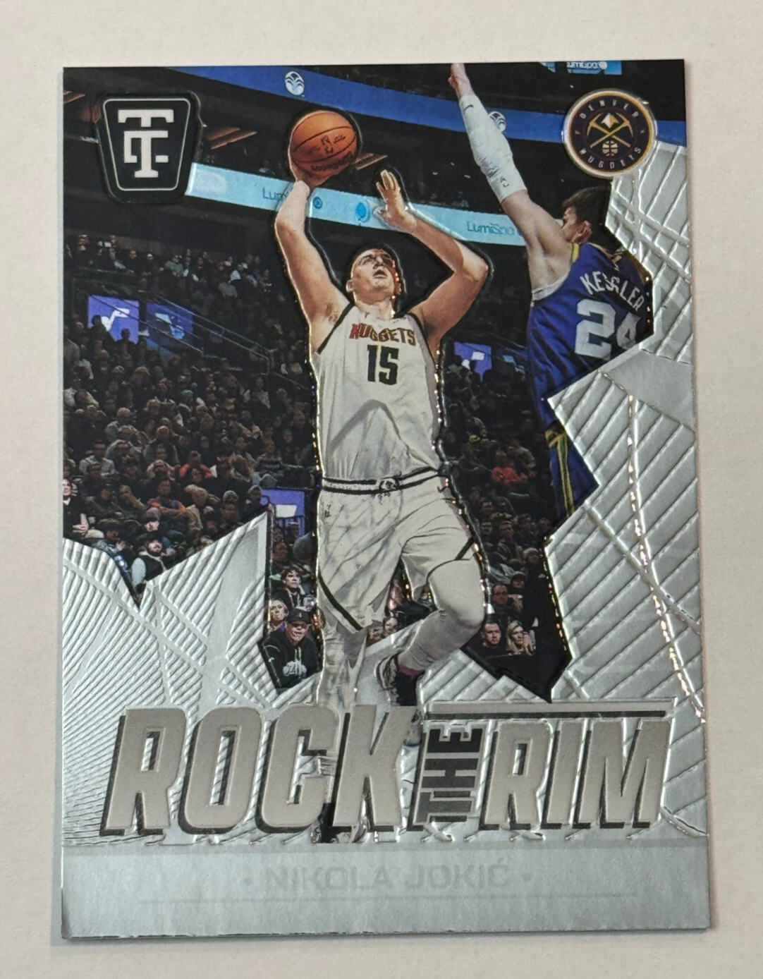 2024-25 Panini Totally Certified Rock The Rim #21 Nikola