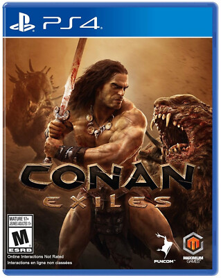 Conan Exiles Game (Playstation 4 PS4) Disc Only Tested!