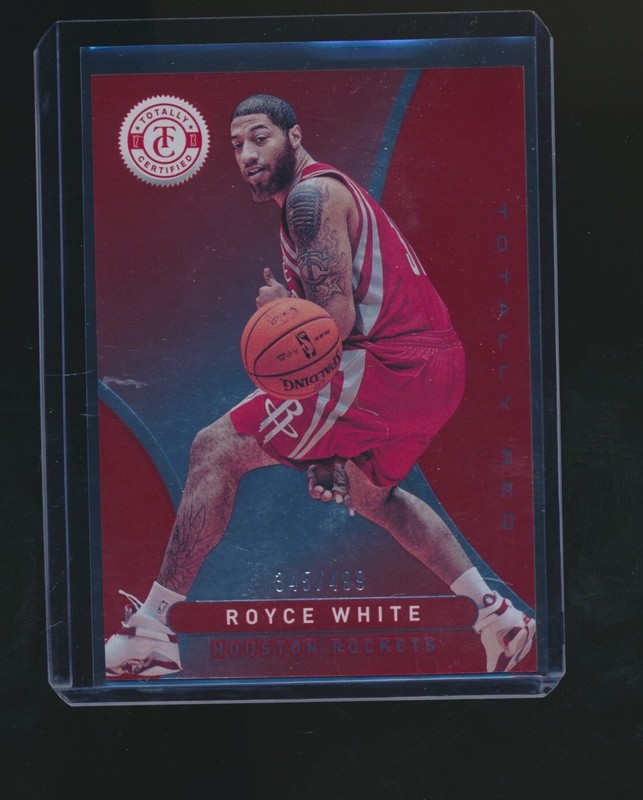 ROYCE WHITE 2012-13 PANINI CERTIFIED PLATINUM RED PARALLEL