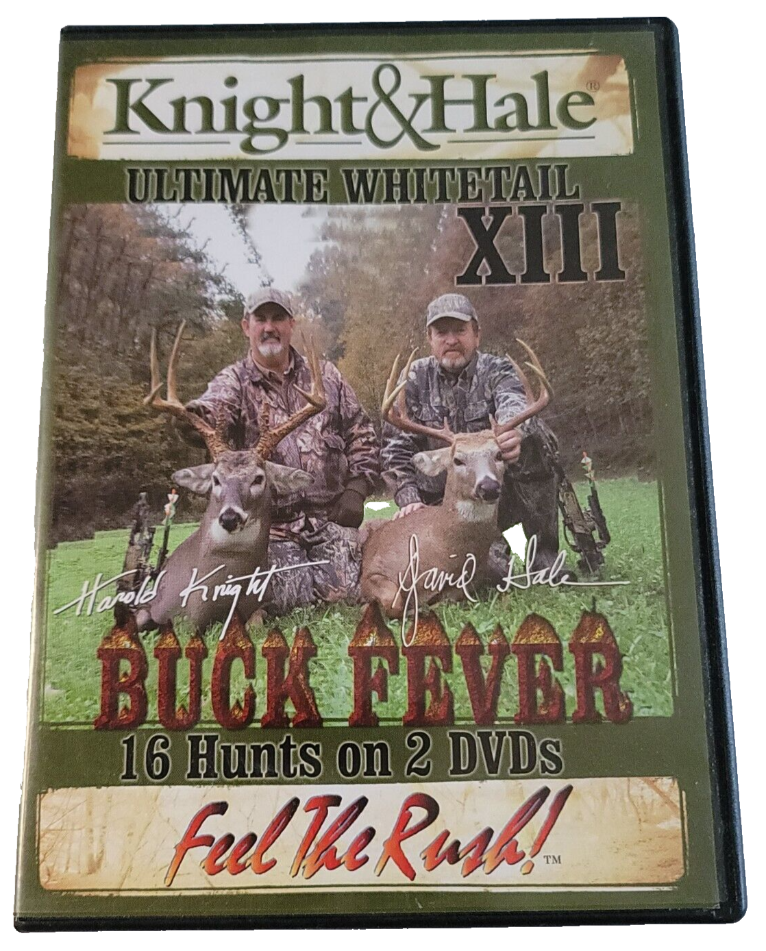 Knight and Hale Ultimate Whitetail XIII Buck Fever 2-DVD Set Very Good Condition