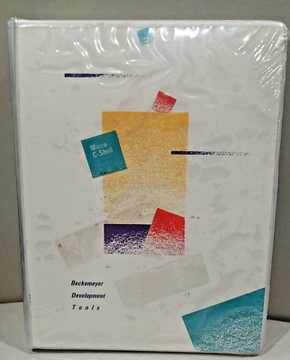Micro C-Shell by Beckemeyer Development tools; Atari ST; Disk w/Manual; NOS