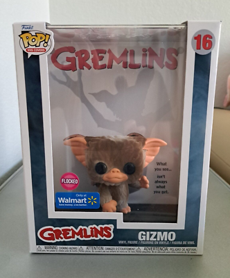 Funko Gremlins VHS Cover Limited Edition Exclusive with Flocked Gizmo Pop!  Figure in Display Case