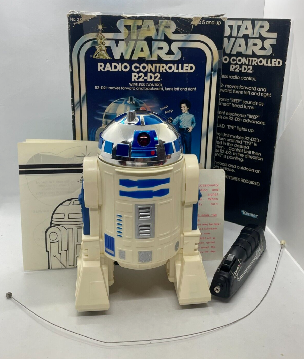 Vintage 1978 Kenner Star Wars Radio Controlled R2-D2 w