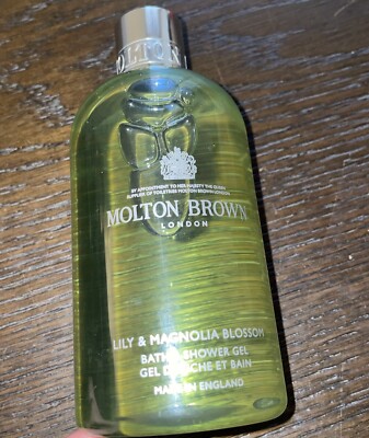 Molton Brown Lily and Magnolia Bath & Shower Gel, Sandalwood, Gluten Free 10.1oz
