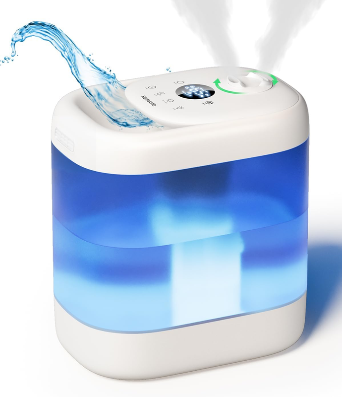 Humidifiers for Bedroom, 5L Top Fill Cool Mist Vaporizer for Plants Baby Kids fo