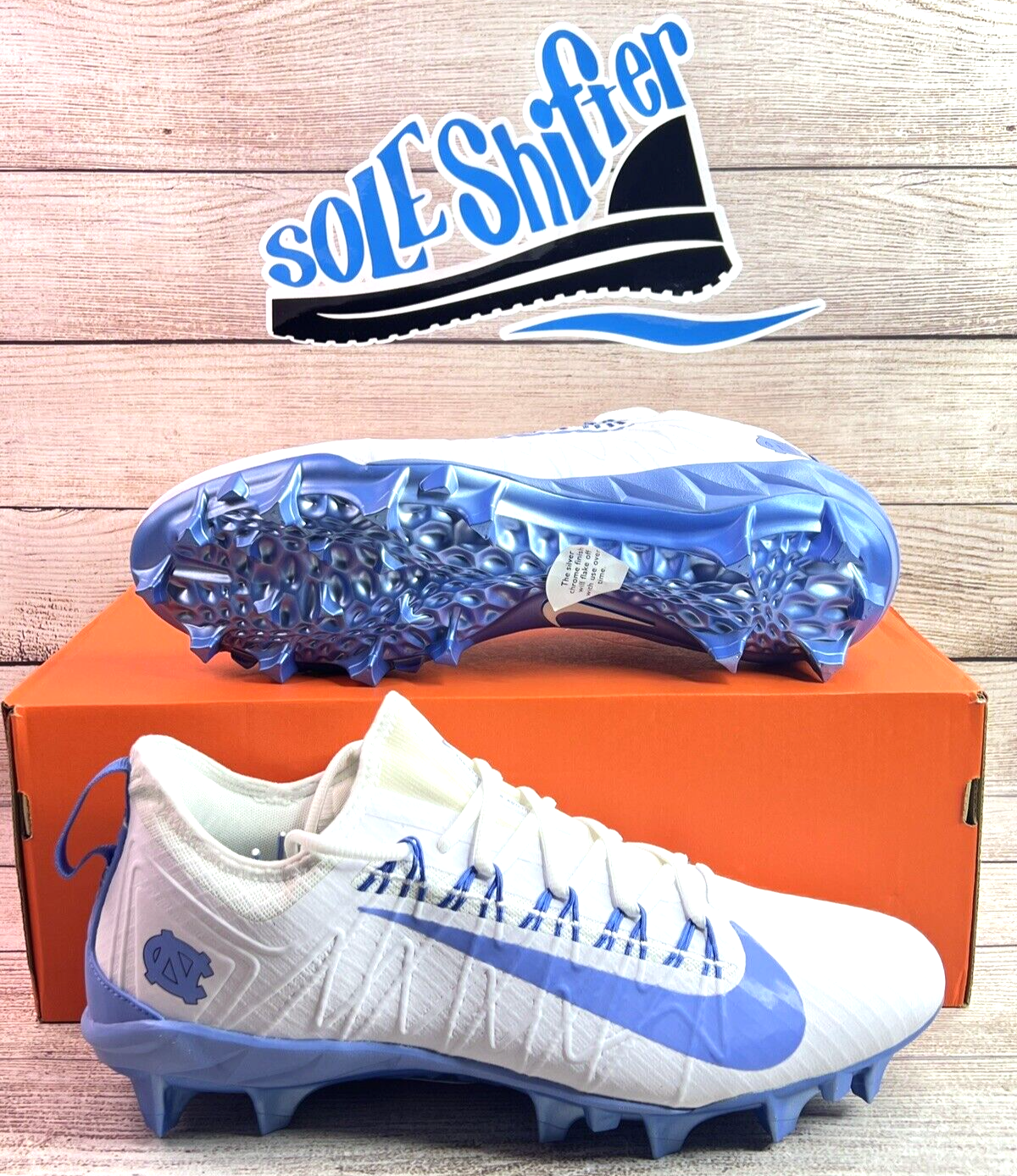 NIKE NIKE ALPHA HUARACHE 7 PRO LOW PE UNC TAR HEELS BV0862-103 SIZE 12 IN BOX