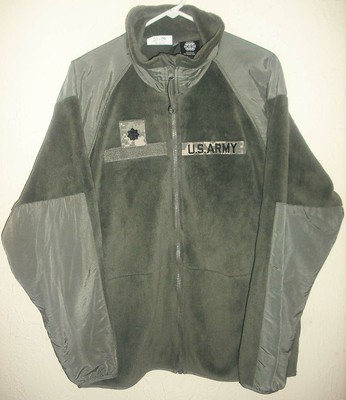 US Military Army Gen 3 ACU Foliage Green Polartec Fleece Jacket XS S M L XL GOOD