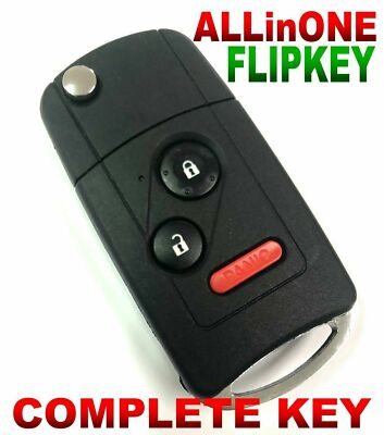 ALLin1 FLIP KEY REMOTE FOR 2003-2006 ELEMENT CHIP NEVER BEEN USED KEYLESS ENTRY