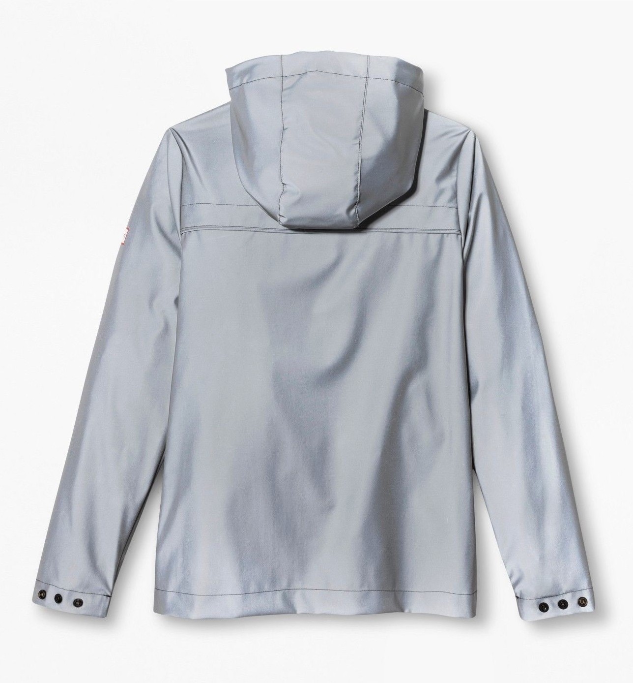 HUNTER for TARGET Kids XS Packable Unisex Silver Rain Coat Jacket X Small NWT