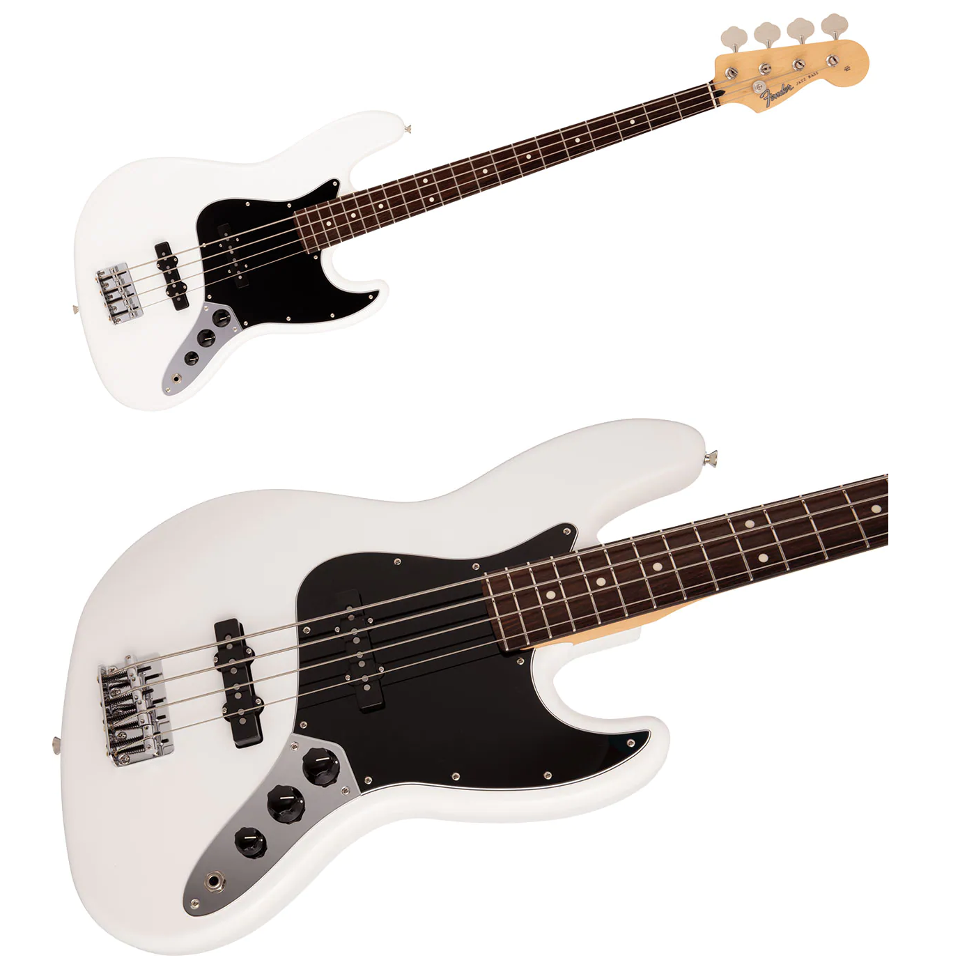 Fender Jazz Bass ナチュラル　シリアルP Fender Made in Japan Hybrid II Jazz Bass Arctic White