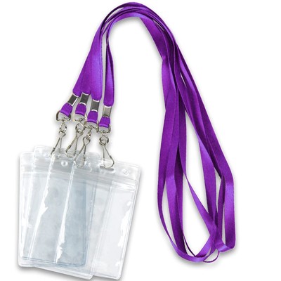 Lanyards with ID Badge Holder Name Tags Card Labels Lanyard String Keys Custom N