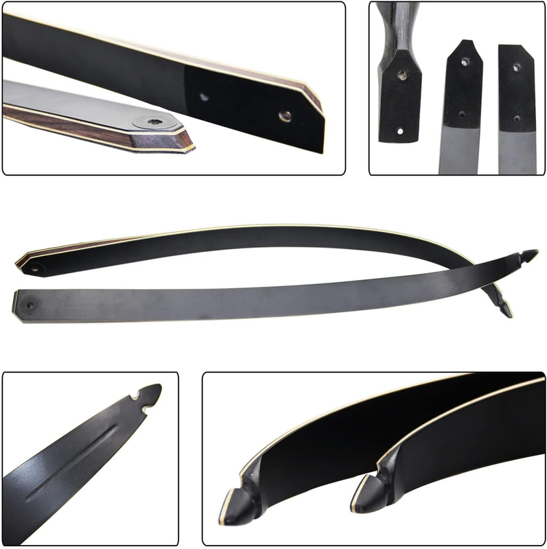 Sinoart Takedown Recurve Bow Original Limbs Only 25-65Lbs for Right&Left Hand