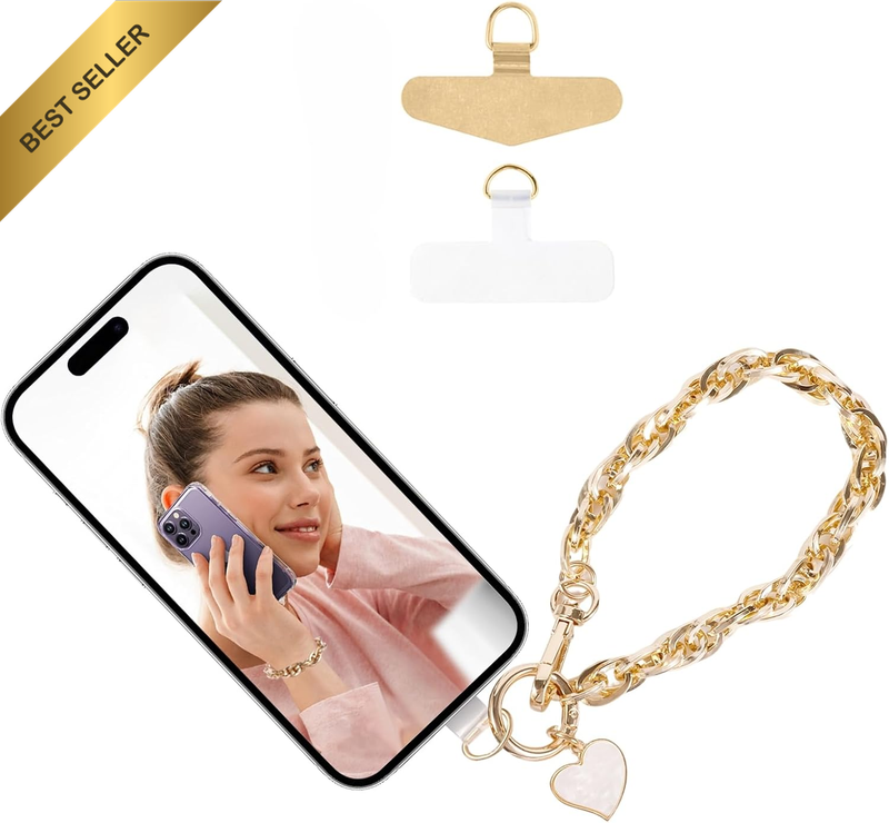 Cellphone Wrist Strap, Anti-Lost Cell Phone Lanyard Wristlet for Iphone 17 Pro M