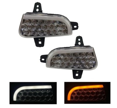Fog Lamp for Mahindra Scorpio Classic 2022 LED & DRL WITH INDICATOR 2022-NOW