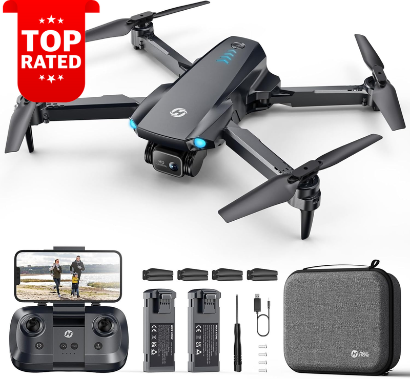HS290 Foldable Drone 1080P HD Camera RC Quadcopter Gesture Control Kids Adults