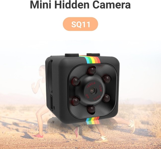 Mini Smart Camera – Wireless, No WiFi Needed, Motion Detection, Night Vision