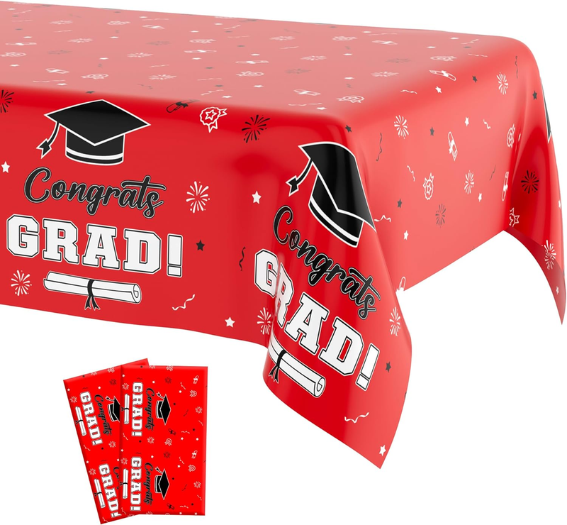 Graduation Party Decorations 2024, Graduation Tablecloth, Re