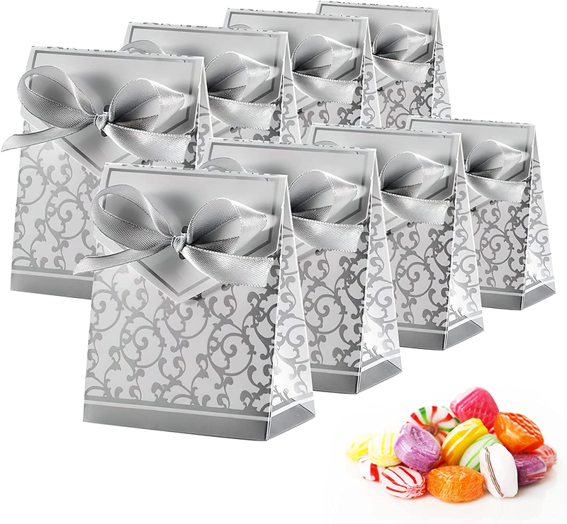 , Gift Boxes Candy Boxes With Gift Ribbons For Wedd
