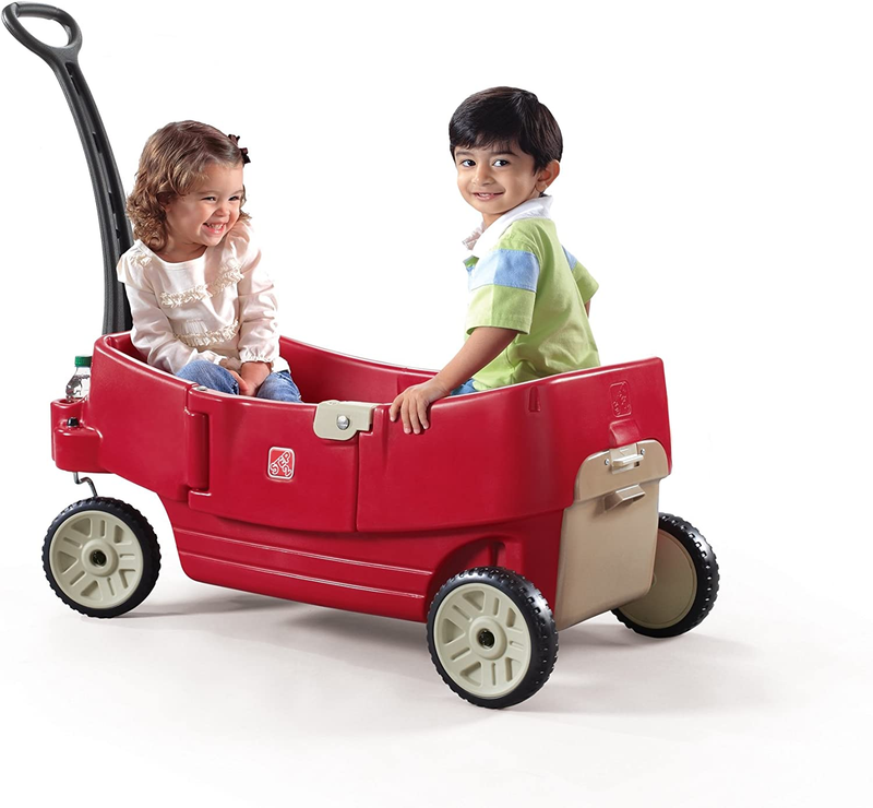 Step2 All around Wagon for Kids &ndash; Comfortable, Durable Wagon with Whisper Wheels