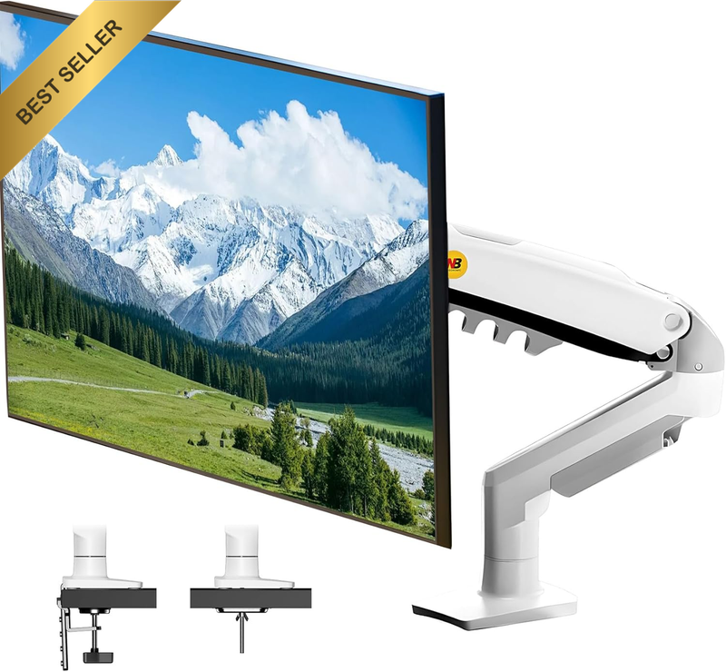 Monitor Arm Desk Stand Full Motion Swivel Monitor Mount Gas Spring for 17''- 32'