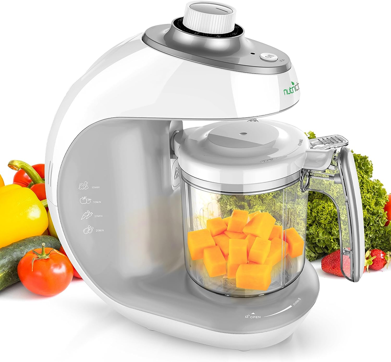 Baby Food Maker 2-In-1 Steam Cooker & Puree Blender Adjustab