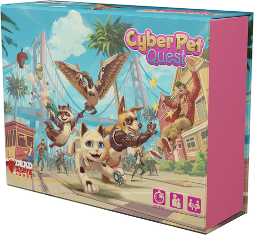 Cyber Pet Quest - Настольная игра в жанре кооперативной кампании
