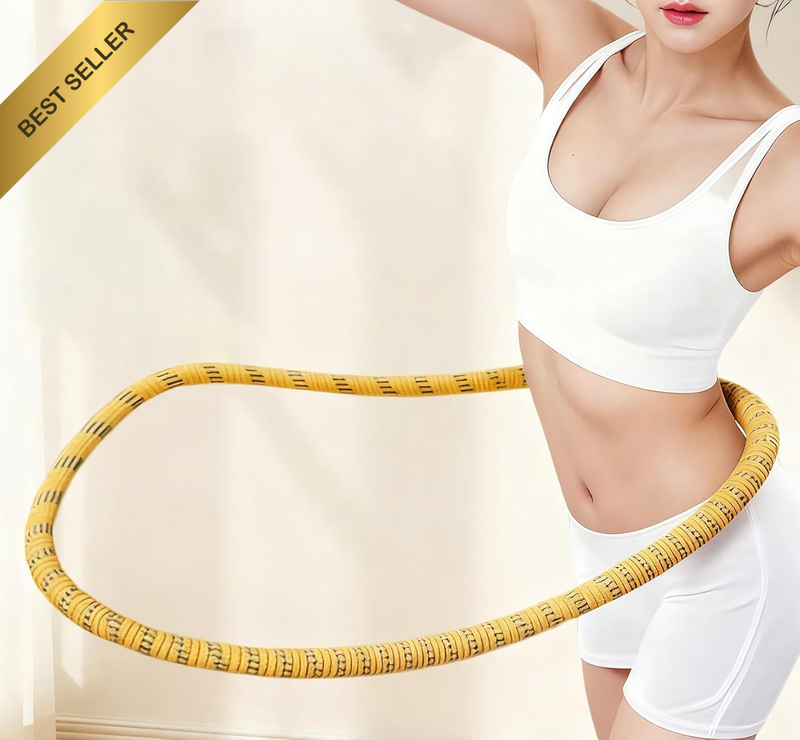 Weighted Fitness Hula Hoop 1.5Kg,Hula Hoops for Adults, Weighted Hula Hoops for