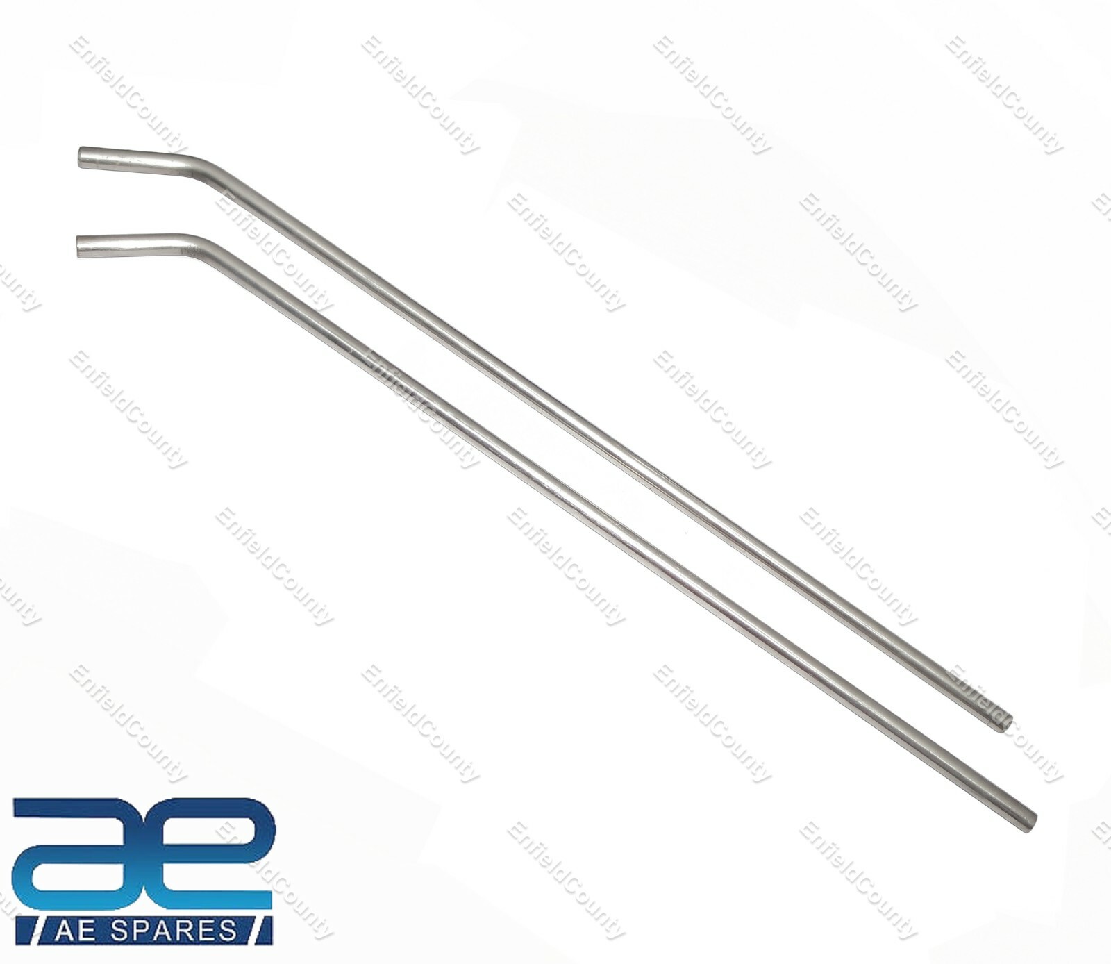 Universal Mod Mirror Head Set Stainless Steel 500 mm for Vespa & Lambretta  