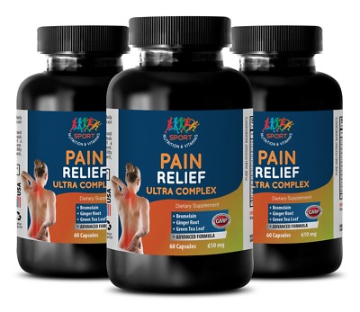 Pain relief - PAIN RELIEF ULTRA COMPLEX - 3 Bottles - holy basil