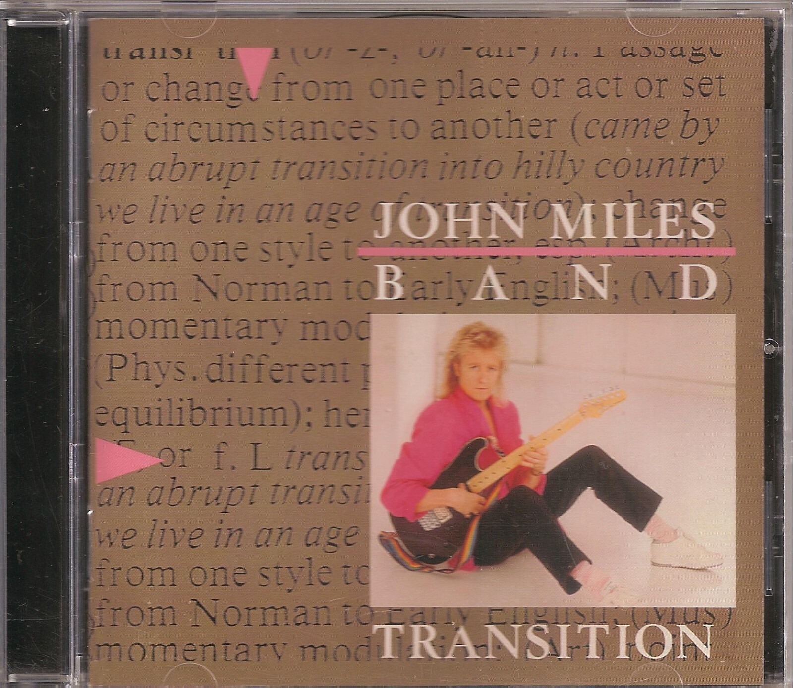 JOHN MILES BAND – Transition CD 1985/2010 Crescendo Records