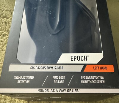 Blackhawk Epoch L3 LB 44E061BK-L Sig P320/P250/M17/M18 MT LEFT HANDED HOLSTER