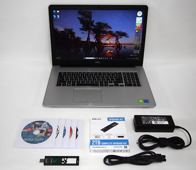 DELL INSPIRON 17-5793/3793 i7-1065G7~32GB~4TB SSD+HDD~MX230~FHD~DVD~W11P~OFFICE!
