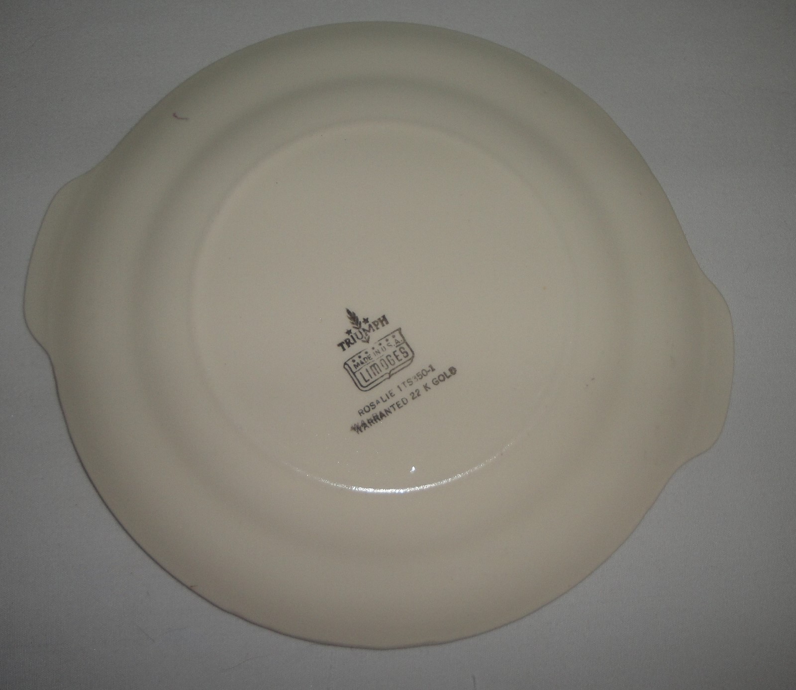 Triumph Limoges Rosalie Gravy Sauceboat and Relish/Gravy Underplate
