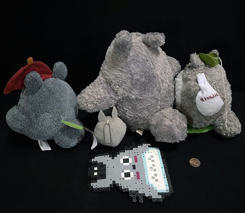 Sun Arrow Studio Ghibli Lot of 4+ My Neighbor Totoro Grey