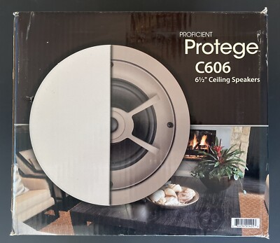 [1 Pair] Proficient Protege C606 - Ceiling Speaker - Brand New -Factory Sealed!