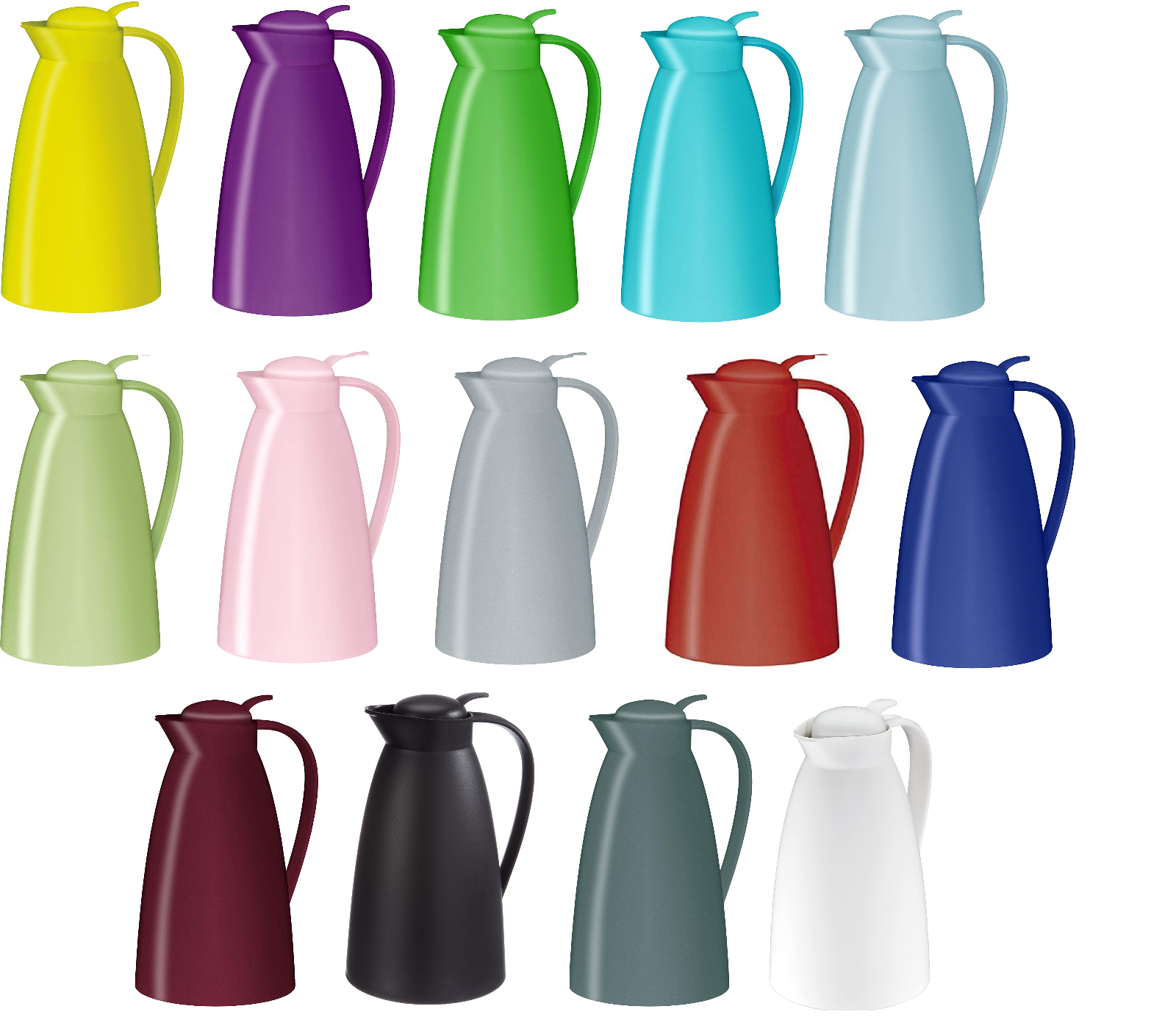 Alfi Isolierkanne ECO Thermoskanne Thermo Kanne 1,0 L Kaffeekanne Thermosflasche