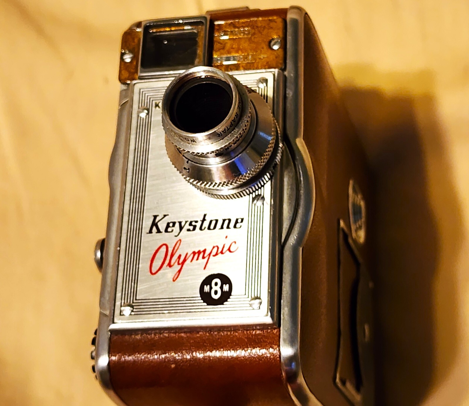 Vintage Keystone OLYMPIC 8mmフィルムムービーカメラ