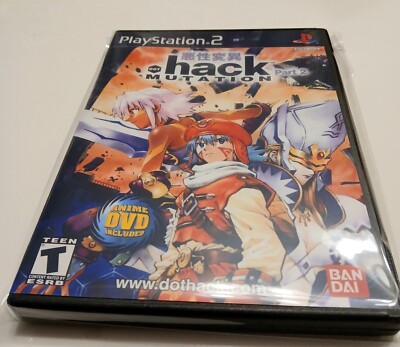 Dot hack .hack Mutation Part 2 REPRODUCTION Replacement Case - Sony PS2 NO GAME