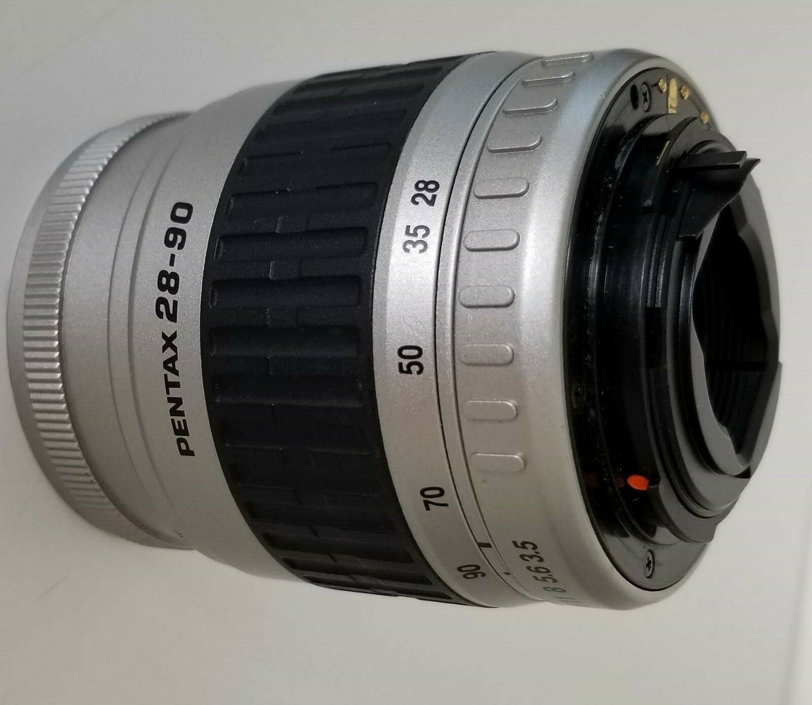 PENTAX FA 28-90mm f3.5-5.6 SMC AF Lens K mount silver fits Film & Digital