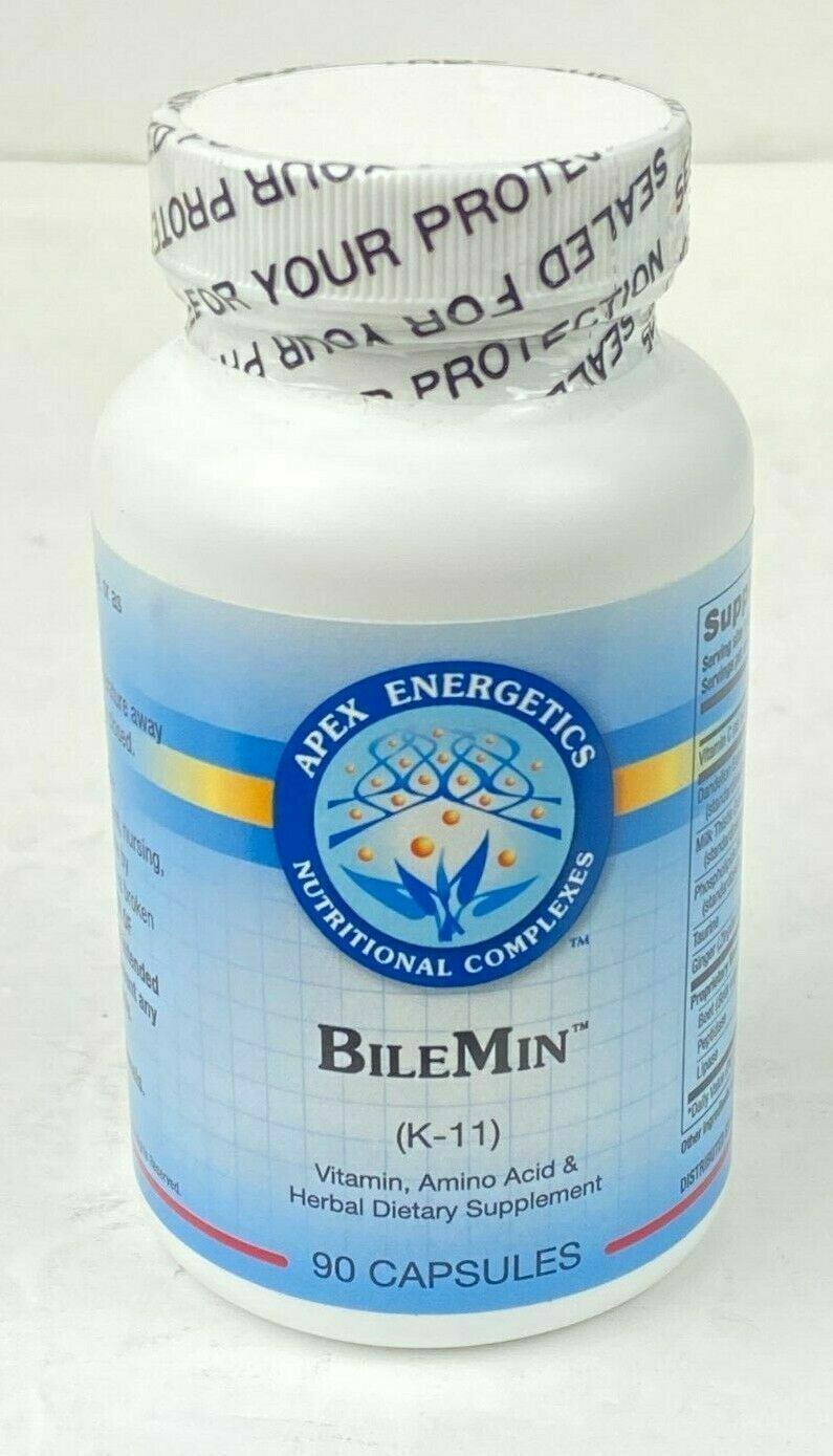Apex Energetics BileMin (K-11) 90 capsules NEW & SEALED EXPIRATION 11/2022!!!