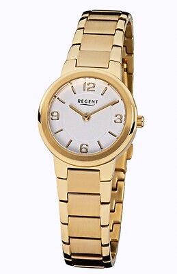 Modern Elegant Regent F-770 Swiss Movt. Stainless Steel Ladies Watch